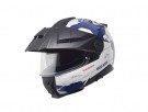 Schuberth Hjelm E2 Atlas hvit/blå thumbnail