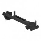 Black wolf V-plow med pushtube og frontmotert festebrakett 150cm bredde thumbnail