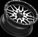 MA38 14X7 4X156 G-BLK MACH 10MM thumbnail