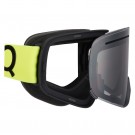 AMOQ Vision Vent+ Magnetiske Scooterbriller HiVis/Svart - Røyk thumbnail
