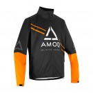 AMOQ Apex Racing Jakke Svart/Oransje/Hvit thumbnail