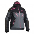 AMOQ Orbit Jacket Dame Svart/Grå/Rosa thumbnail