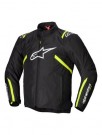 Alpinestars Jacka T-SPS v2 Vattentät Svart/Vit/Gul Fluo thumbnail