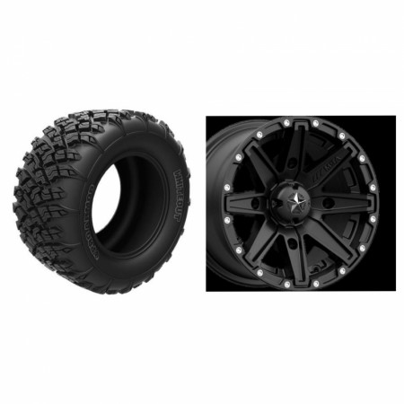 MSA M33 Clutch 4x136 14x10 Sort med Pro Armor Whitout 27-14-14